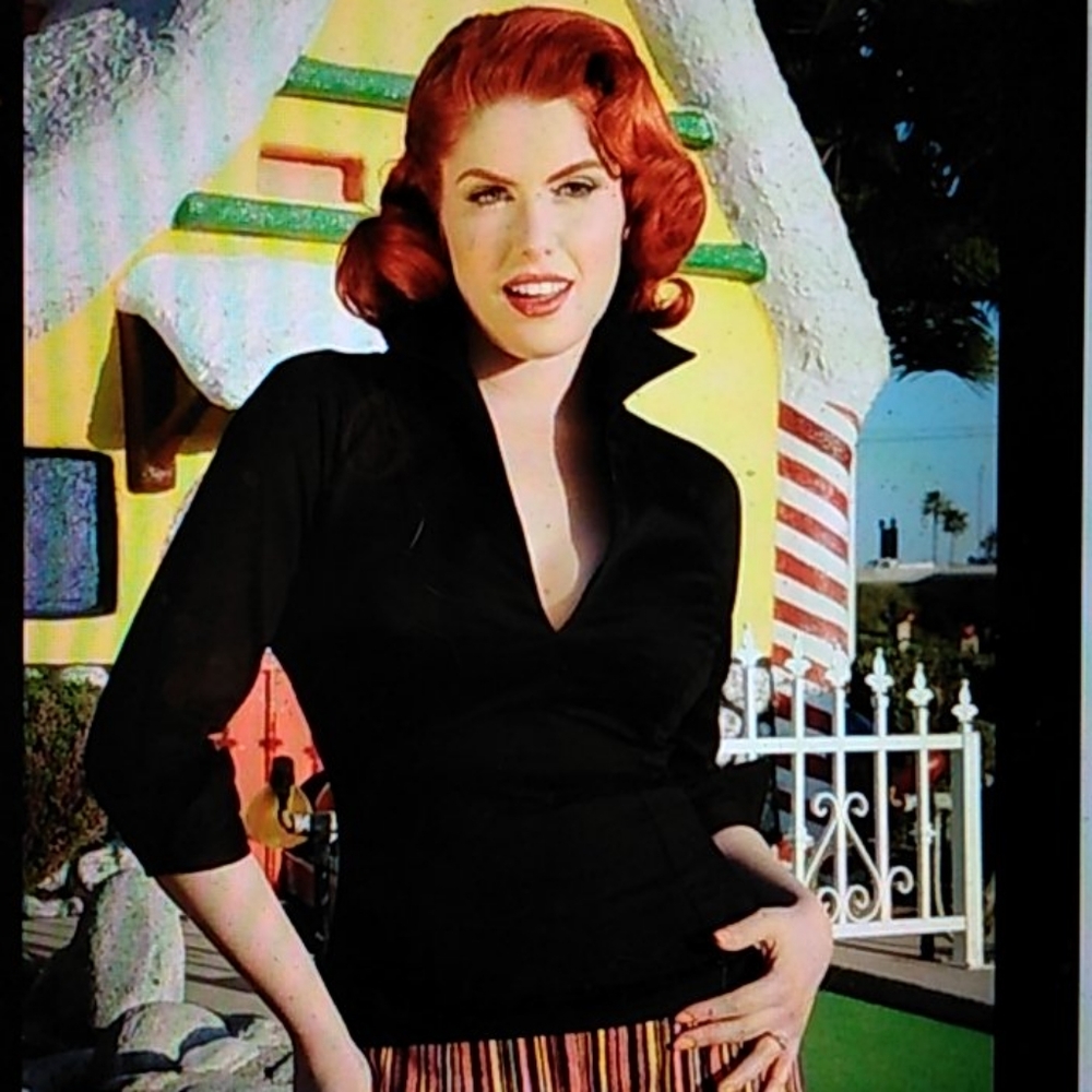 Pinup Girl Clothing - Laura Byrnes Top S